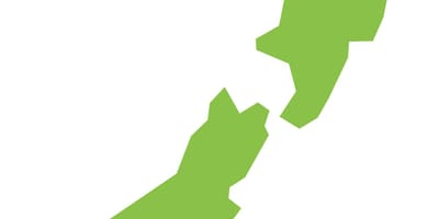 Kaart van nieuw-zeeland png